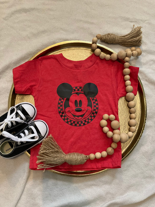 Mickey Checker Tee