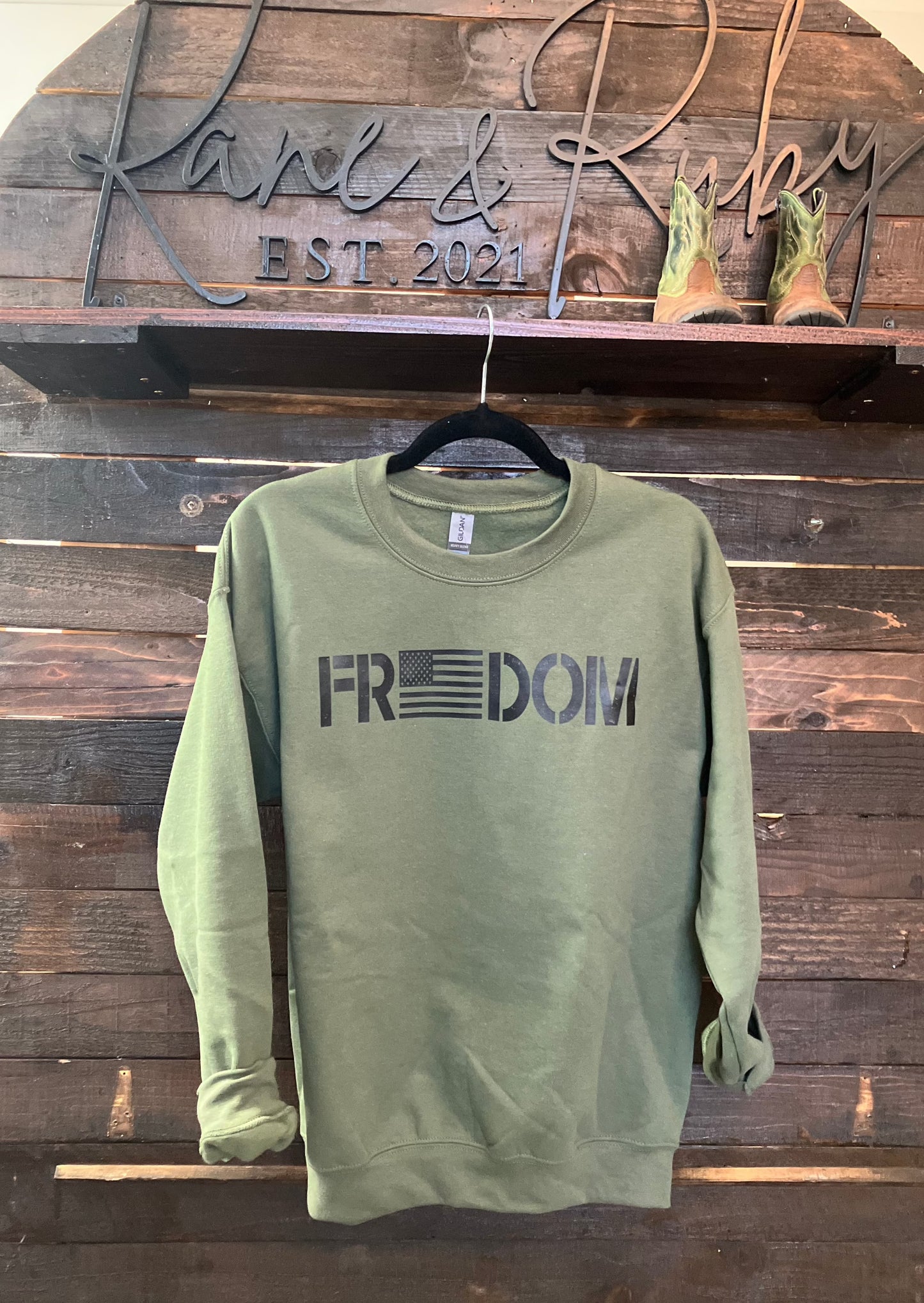 Freedom Crewneck