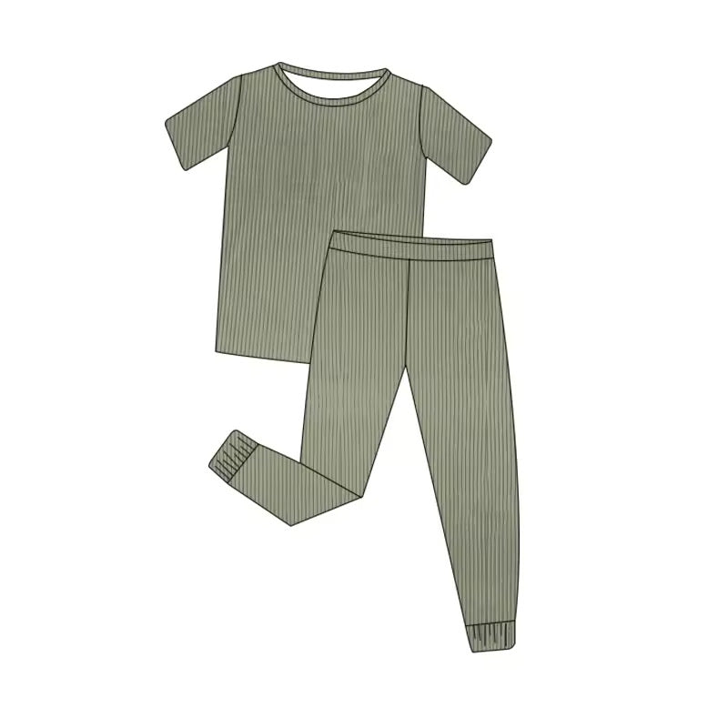 Sage Green Bamboo Pajamas