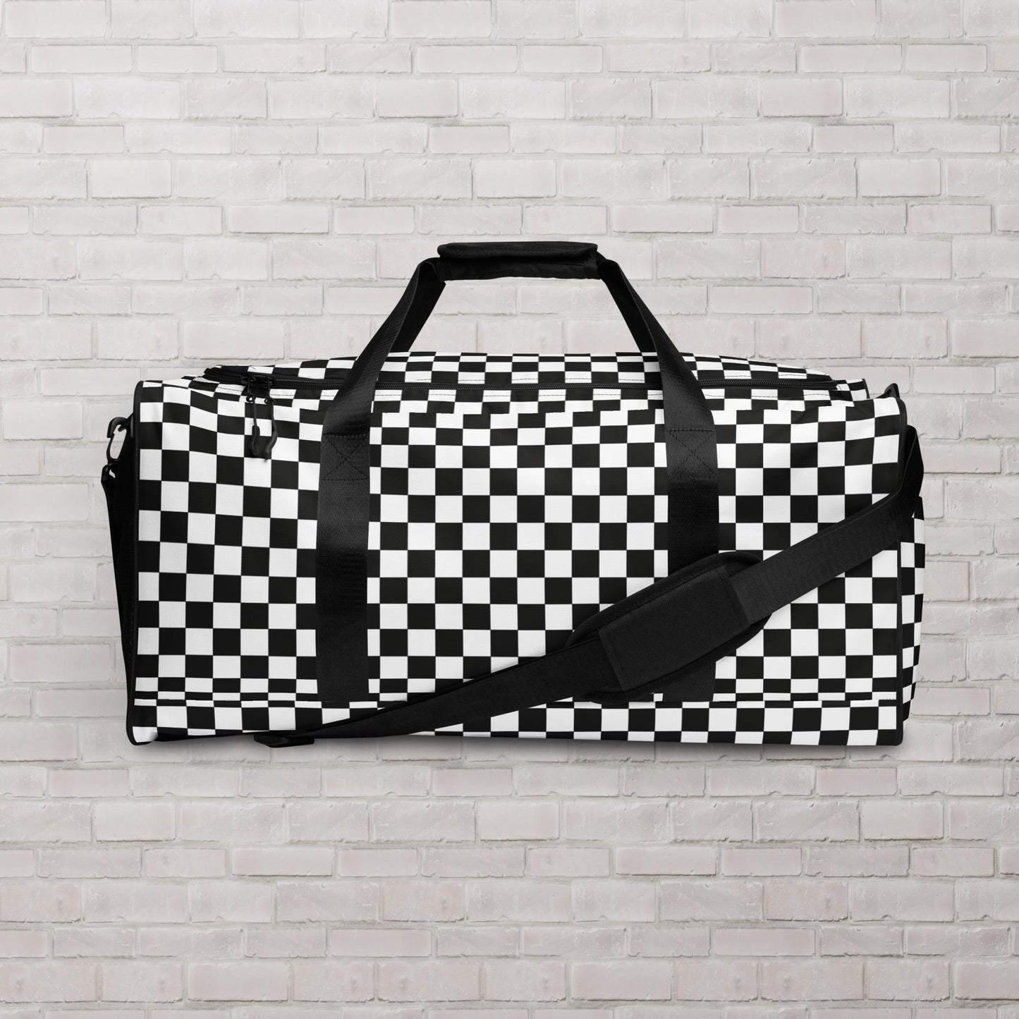 Checkered Duffle bag