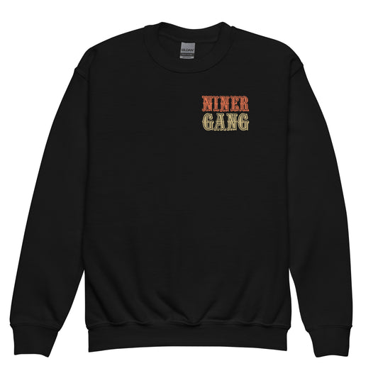 Youth Niner Gang Crewneck